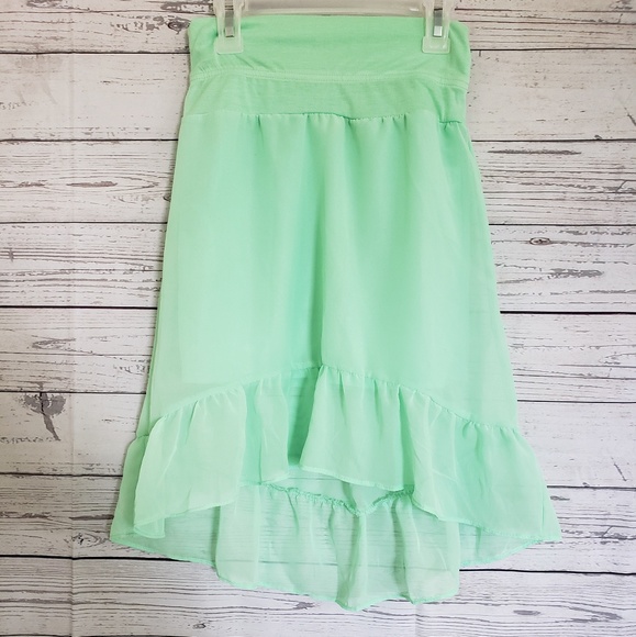 Faded Glory Other - Sheer high low skirt